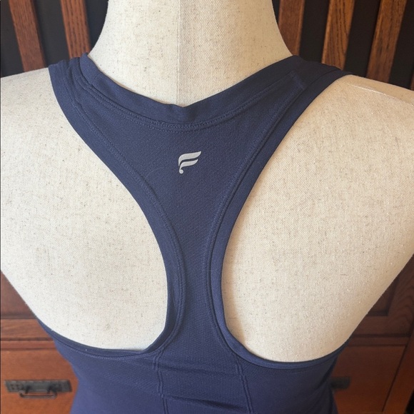 Fabletics navy blue racerback tank top - Picture 5 of 5